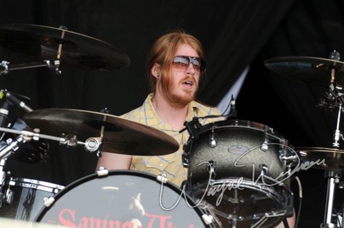 Saving Abel at Catch the Fever festival grounds Pryor, OK on May 28, 2010 &mdash; concert photo by Wayne Dennon