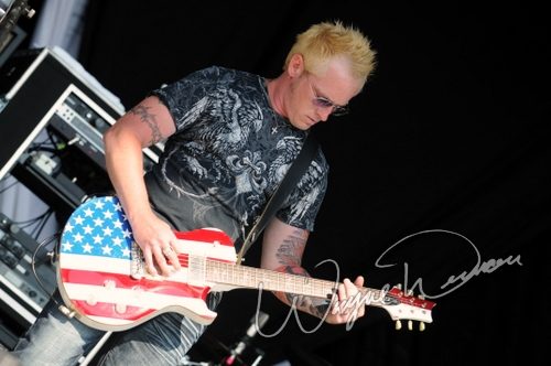 Saving Abel at Catch the Fever festival grounds Pryor, OK on May 28, 2010 &mdash; concert photo by Wayne Dennon