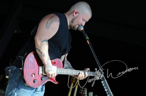 Saving Abel at Catch the Fever festival grounds Pryor, OK on May 28, 2010 &mdash; concert photo by Wayne Dennon