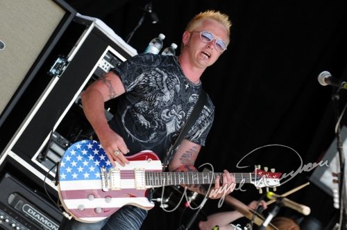 Saving Abel at Catch the Fever festival grounds Pryor, OK on May 28, 2010 &mdash; concert photo by Wayne Dennon