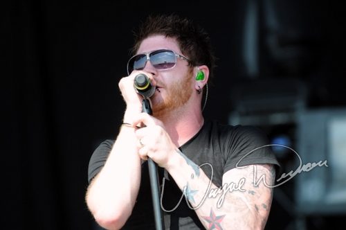 Saving Abel at Catch the Fever festival grounds Pryor, OK on May 28, 2010 &mdash; concert photo by Wayne Dennon