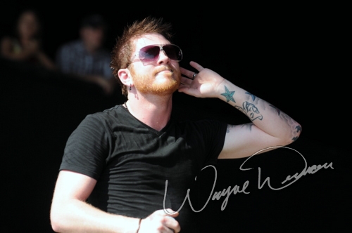 Saving Abel at Catch the Fever festival grounds Pryor, OK on May 28, 2010 &mdash; concert photo by Wayne Dennon