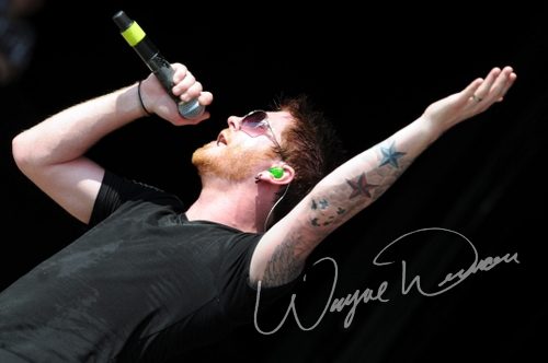 Saving Abel at Catch the Fever festival grounds Pryor, OK on May 28, 2010 &mdash; concert photo by Wayne Dennon