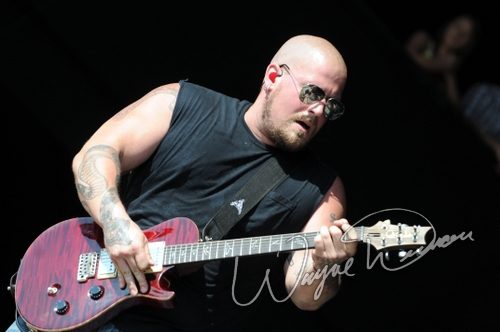 Saving Abel at Catch the Fever festival grounds Pryor, OK on May 28, 2010 &mdash; concert photo by Wayne Dennon
