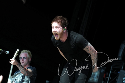 Saving Abel at Catch the Fever festival grounds Pryor, OK on May 28, 2010 &mdash; concert photo by Wayne Dennon