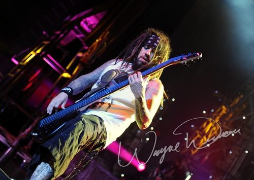 Korn at Riverbend Music Center Cincinnati, OH on July 21, 2010 &mdash; concert photo by Wayne Dennon