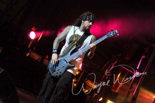 Korn at Riverbend Music Center Cincinnati, OH on July 21, 2010 &mdash; concert photo by Wayne Dennon