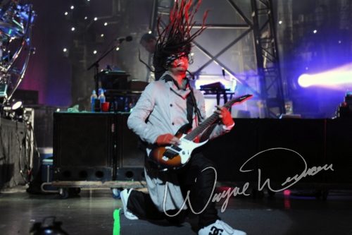 Korn at Riverbend Music Center Cincinnati, OH on July 21, 2010 &mdash; concert photo by Wayne Dennon