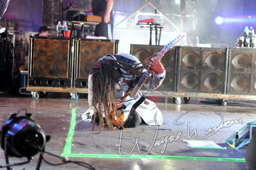 Korn at Riverbend Music Center Cincinnati, OH on July 21, 2010 &mdash; concert photo by Wayne Dennon
