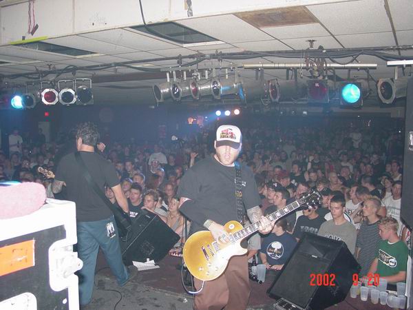 The Color Red at Alrosa Villa Columbus, OH on September 21, 2002 &mdash; concert photo by Wayne Dennon