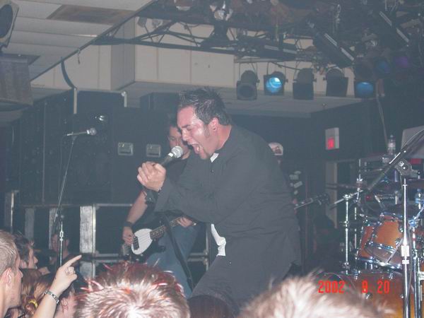 The Color Red at Alrosa Villa Columbus, OH on September 21, 2002 &mdash; concert photo by Wayne Dennon