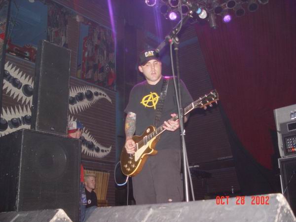 The Color Red at House Of Blues Chicago, IL on October 29, 2002 &mdash; concert photo by Wayne Dennon