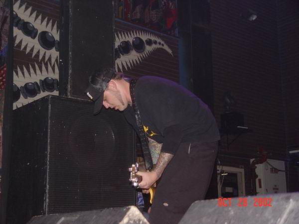The Color Red at House Of Blues Chicago, IL on October 29, 2002 &mdash; concert photo by Wayne Dennon