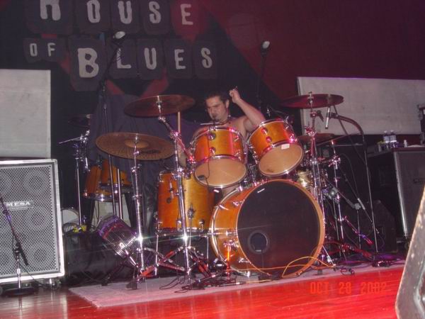 The Color Red at House Of Blues Chicago, IL on October 29, 2002 &mdash; concert photo by Wayne Dennon