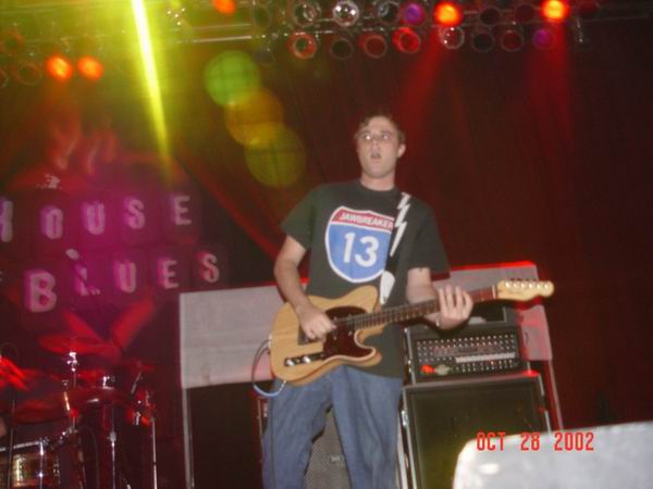 The Color Red at House Of Blues Chicago, IL on October 29, 2002 &mdash; concert photo by Wayne Dennon