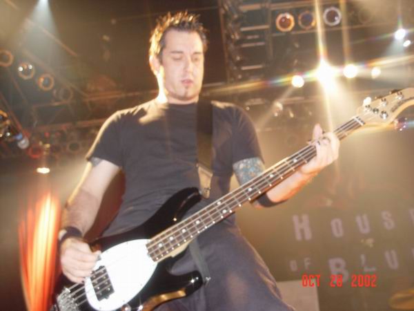 The Color Red at House Of Blues Chicago, IL on October 29, 2002 &mdash; concert photo by Wayne Dennon