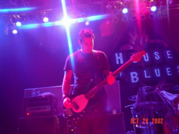 The Color Red at House Of Blues Chicago, IL on October 29, 2002 &mdash; concert photo by Wayne Dennon