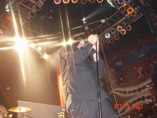 The Color Red at House Of Blues Chicago, IL on October 29, 2002 &mdash; concert photo by Wayne Dennon