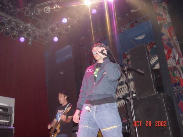 The Color Red at House Of Blues Chicago, IL on October 29, 2002 &mdash; concert photo by Wayne Dennon
