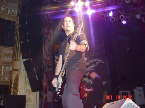 The Color Red at House Of Blues Chicago, IL on October 29, 2002 &mdash; concert photo by Wayne Dennon