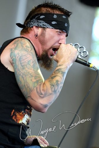 Hellyeah at Verizon Wireless Music Center Noblesville, IN on August 10, 2007 &mdash; concert photo by Wayne Dennon