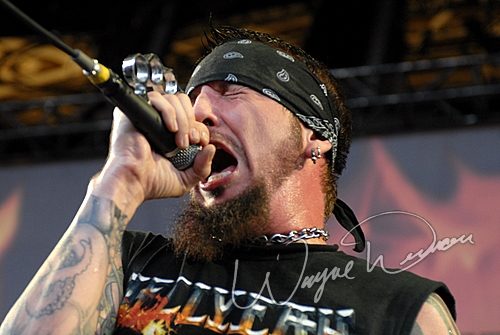 Hellyeah at Verizon Wireless Music Center Noblesville, IN on August 10, 2007 &mdash; concert photo by Wayne Dennon