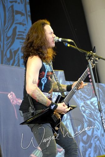 Trivium at Verizon Wireless Music Center Noblesville, IN on August 10, 2007 &mdash; concert photo by Wayne Dennon