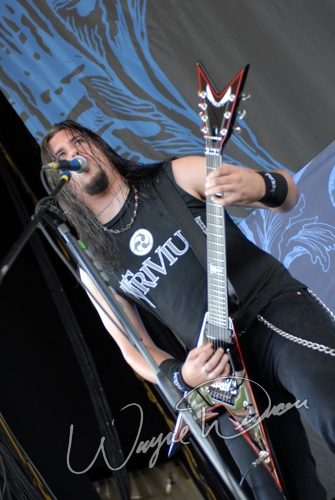 Trivium at Verizon Wireless Music Center Noblesville, IN on August 10, 2007 &mdash; concert photo by Wayne Dennon