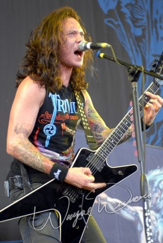 Trivium at Verizon Wireless Music Center Noblesville, IN on August 10, 2007 &mdash; concert photo by Wayne Dennon