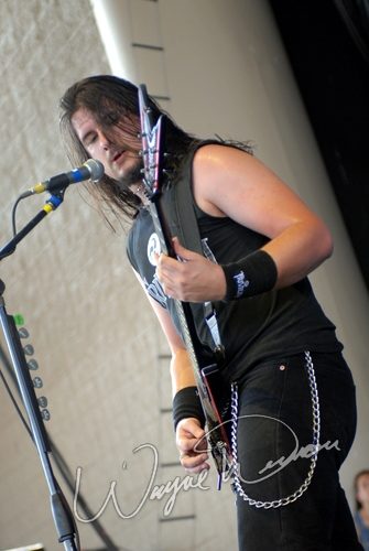 Trivium at Verizon Wireless Music Center Noblesville, IN on August 10, 2007 &mdash; concert photo by Wayne Dennon