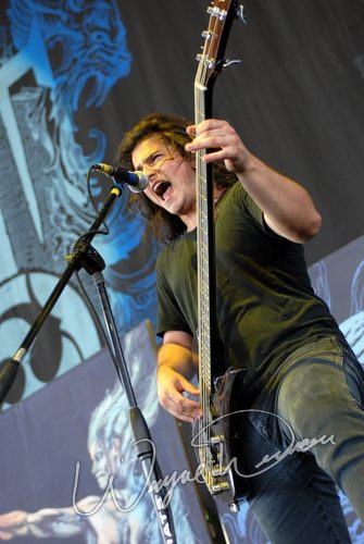 Trivium at Verizon Wireless Music Center Noblesville, IN on August 10, 2007 &mdash; concert photo by Wayne Dennon