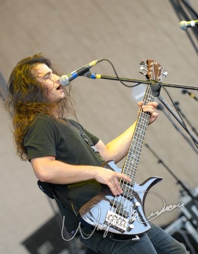 Trivium at Verizon Wireless Music Center Noblesville, IN on August 10, 2007 &mdash; concert photo by Wayne Dennon
