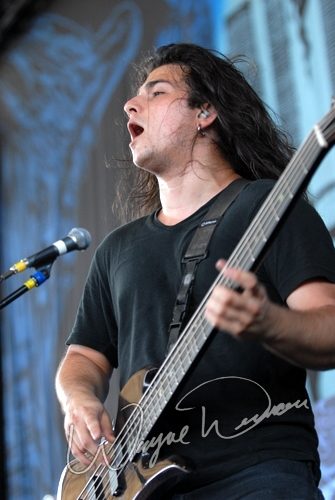 Trivium at Verizon Wireless Music Center Noblesville, IN on August 10, 2007 &mdash; concert photo by Wayne Dennon