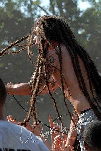 Shadows Fall at Waverly Hills Sanatorium Louisville, KY on August 11, 2007 &mdash; concert photo by Wayne Dennon