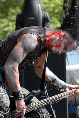 Behemoth at Waverly Hills Sanatorium Louisville, KY on August 11, 2007 &mdash; concert photo by Wayne Dennon