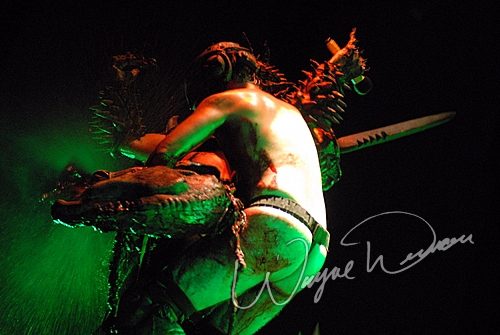 Gwar concert photo by Wayne Dennon