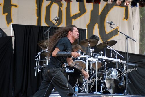 Goatwhore at Waverly Hills Sanatorium Louisville, KY on August 11, 2007 &mdash; concert photo by Wayne Dennon