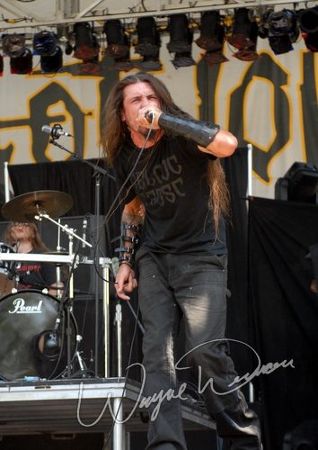 Goatwhore at Waverly Hills Sanatorium Louisville, KY on August 11, 2007 &mdash; concert photo by Wayne Dennon