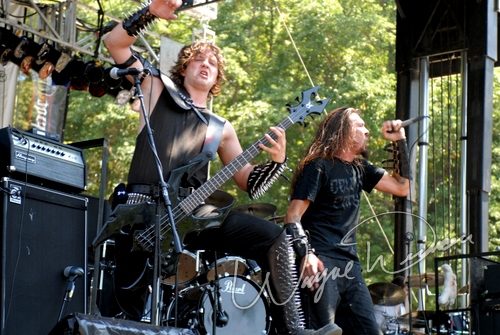 Goatwhore at Waverly Hills Sanatorium Louisville, KY on August 11, 2007 &mdash; concert photo by Wayne Dennon