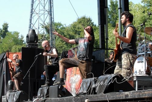 Job for a Cowboy at Waverly Hills Sanatorium Louisville, KY on August 11, 2007 &mdash; concert photo by Wayne Dennon