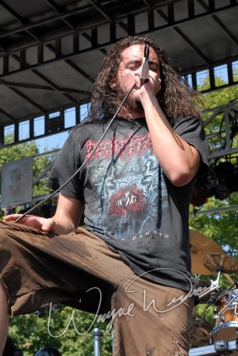 Job for a Cowboy at Waverly Hills Sanatorium Louisville, KY on August 11, 2007 &mdash; concert photo by Wayne Dennon