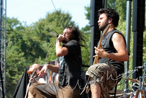 Job for a Cowboy at Waverly Hills Sanatorium Louisville, KY on August 11, 2007 &mdash; concert photo by Wayne Dennon