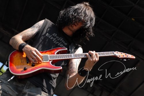 Darkest Hour at Waverly Hills Sanatorium Louisville, KY on August 11, 2007 &mdash; concert photo by Wayne Dennon
