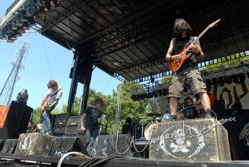 Darkest Hour at Waverly Hills Sanatorium Louisville, KY on August 11, 2007 &mdash; concert photo by Wayne Dennon