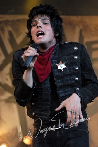 My Chemical Romance at Verizon Wireless Music Center Noblesville, IN on August 31, 2007 &mdash; concert photo by Wayne Dennon