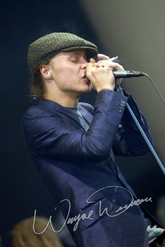 HIM at Verizon Wireless Music Center Noblesville, IN on August 31, 2007 &mdash; concert photo by Wayne Dennon