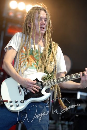HIM at Verizon Wireless Music Center Noblesville, IN on August 31, 2007 &mdash; concert photo by Wayne Dennon