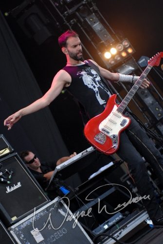 Placebo at Verizon Wireless Music Center Noblesville, IN on August 31, 2007 &mdash; concert photo by Wayne Dennon