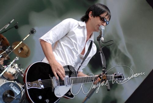 Placebo at Verizon Wireless Music Center Noblesville, IN on August 31, 2007 &mdash; concert photo by Wayne Dennon
