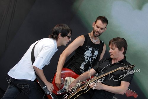 Placebo at Verizon Wireless Music Center Noblesville, IN on August 31, 2007 &mdash; concert photo by Wayne Dennon